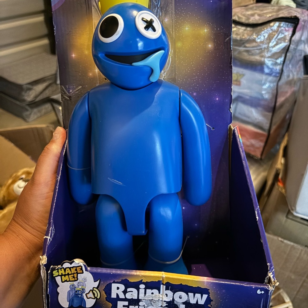 Blue Shake-Me Action Figure - Blue